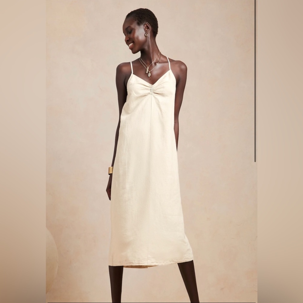 NWT Banana Republic Linen Dress